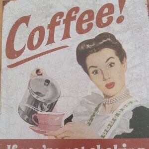 Tin Vintage Sign 13 x 16